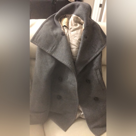 Womens babaton pea coat - Picture 2 of 3